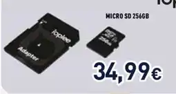 Unieuro Micro SD 256GB Ioplee offerta