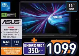 Unieuro Asus Gaming offerta