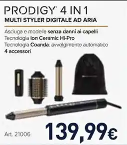 Unieuro Prodigy multi styler digitale ad aria offerta