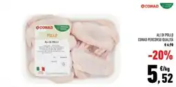 Conad Superstore Conad ali di pollo offerta