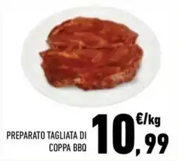 Conad City Preparato tagliata di coppa bbq offerta