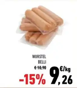 Conad City Wurstel Belli offerta