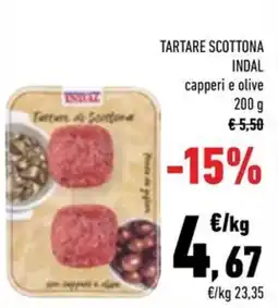 Conad City Tartare di Scotland INDAL offerta