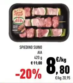Conad City Spiedino suino AIA offerta