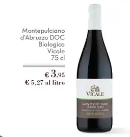 Spazio Conad Montepulciano d'Abruzzo DOC Biologico Vicale offerta