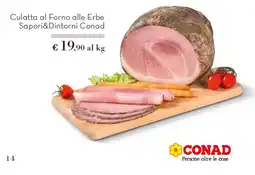 Spazio Conad Culatta al Forno alle Erbe Sapor&iDintorni Conad offerta
