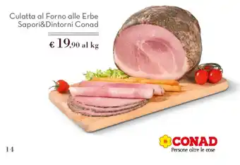 Culatta al Forno alle Erbe Sapor&iDintorni Conad