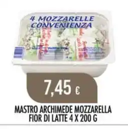 Scelgo Mastro Archimede Mozzarella Fior di Latte offerta