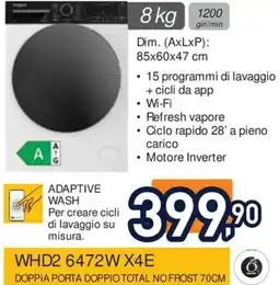 Unieuro Doppia porta doppio total no frost 70cm offerta