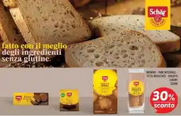 Conad City Brownie - Pane integrale - Fette biscottate - Biscotti Luxury Schär offerta