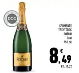 Conad Superstore Spumante Trentodoc Rotari Brut offerta