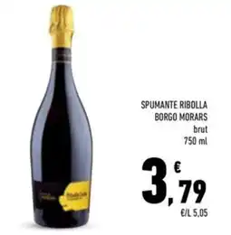 Conad Superstore Spumante Ribolla Borgo Morars offerta