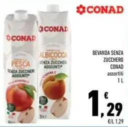 Conad Superstore Beveranda senza zucchero Conad assortiti offerta