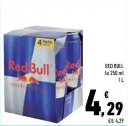 Conad Superstore Red Bull Energy Drink offerta