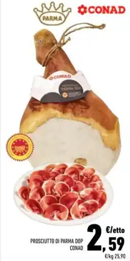 Conad Superstore Prosciutto di Parma DOP Conad offerta