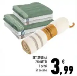 Conad Superstore Set spugna Zambetti offerta