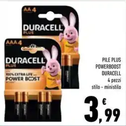 Conad Superstore Pile Plus Powerboost Duracell offerta