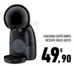 Conad Superstore Macchina caffè Krups Nescafe Dolce Gusto offerta