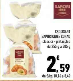 Conad City Croissant classici - pistacchio Sapori&Idee Conad offerta