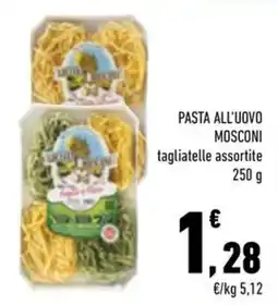 Conad City Pasta all'uovo Mosconi offerta