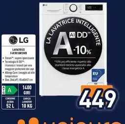Unieuro Lavatrice LG offerta