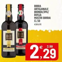 Ard Discount Birra artigianale MASTRI BIRRARI offerta