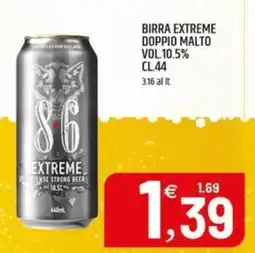 Ard Discount Birra Extreme Doppio Malto offerta