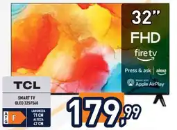 Unieuro TCL SMART TV QLED 32SF560 offerta