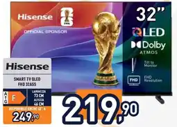 Unieuro Hisense SMART TV QLED FHD 32A5S offerta
