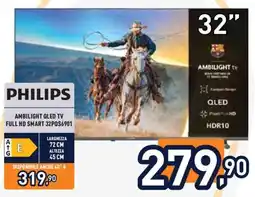 Unieuro Philips Ambilight QLED TV Full HD Smart 32POS6901 offerta