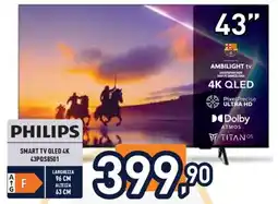 Unieuro Philips Smart TV QLED 4K offerta