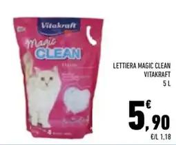 Conad City Lettiera magic clean vitakraft offerta