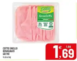 Ard Discount Cotto Snello Rovagnati offerta