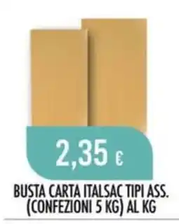 Scelgo Busta carta Italsac offerta