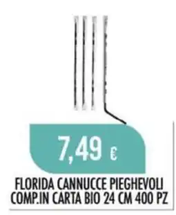 Scelgo Florida cannucce pieghevoli offerta