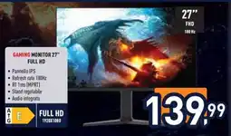 Unieuro Gaming monitor 27" offerta