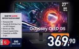 Unieuro Monitor Gaming Odyssey OLED G5 offerta