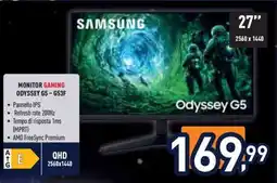 Unieuro Samsung Odyssey G5 offerta