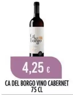 Scelgo Ca del Borgo Vino Cabernet offerta