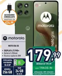 Unieuro Motorola Moto G56 5G offerta