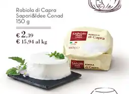 Spazio Conad Robiola di Capra Sapori&Idee Conad offerta