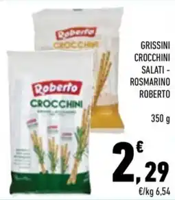 Conad City Grissini crocchini salati - rosmarino roberto offerta