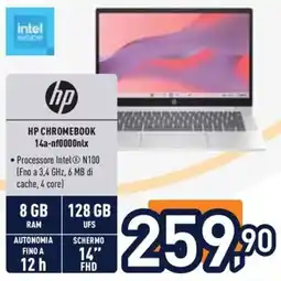 Unieuro HP Chromebook 14a-nf0000nlx offerta