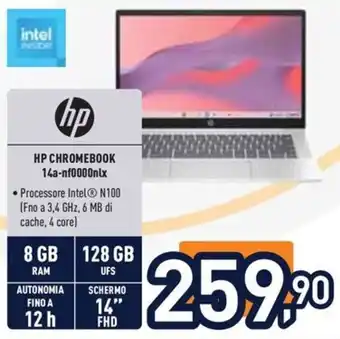 HP Chromebook 14a-nf0000nlx