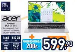 Unieuro Acer Aspire Lite offerta