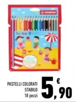 Conad Superstore Pastelli colorati Stabilo offerta