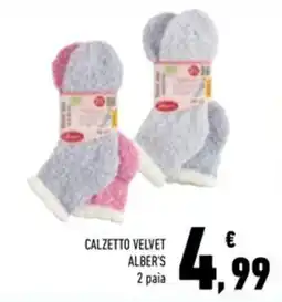 Conad Superstore Calzetto velvet Alber's offerta