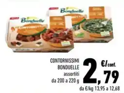 Conad Superstore Contornissimi Bonduelle assortiti offerta