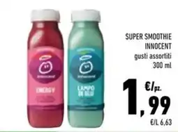 Conad Superstore Super smoothie Innocent offerta