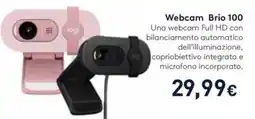 Unieuro Webcam Brio 100 offerta